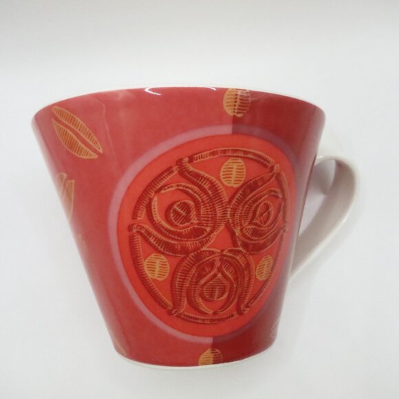 Villeroy & Boch New Wave Caffe Merah Coffee Mug Cup 12oz Snack Plate Saucer - Picture 9 of 16